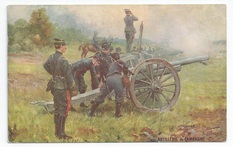 Canon de 75 Field Gun front