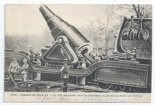Krupp Railway Gun front
