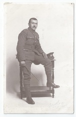 Cheshire Regiment Soldier front