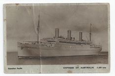 Empress of Australia front