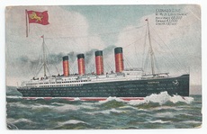 Lusitania front