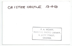 Caistor Castle back