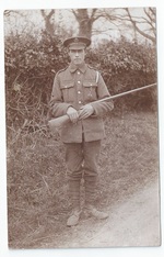 Middlesex Regiment Soldier front