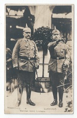 Hindenburg & Ludendorff front
