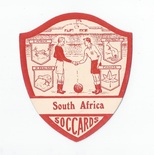 South Africa (Soccards) front
