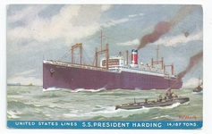 President Harding front