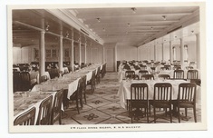 Majestic 2nd Class Dining Saloon front